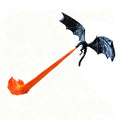 3D Dragon Flame Book Nook Decor