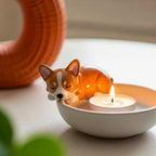Puppy Tea Light Holder