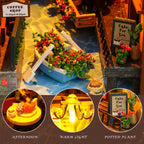DIY Miniature House Book Nook Kit