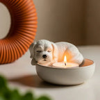 Puppy Tea Light Holder