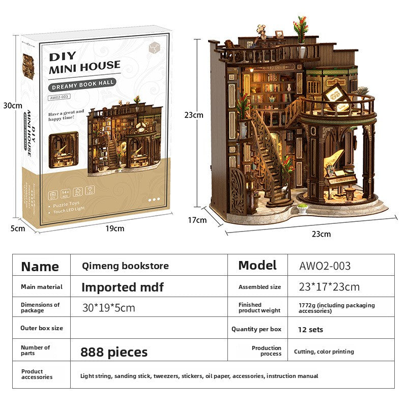 Dreamy Book Hall kit and specifications
