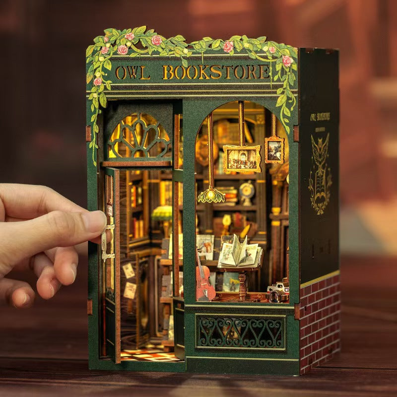 DIY Miniature Bookstore Book Nook