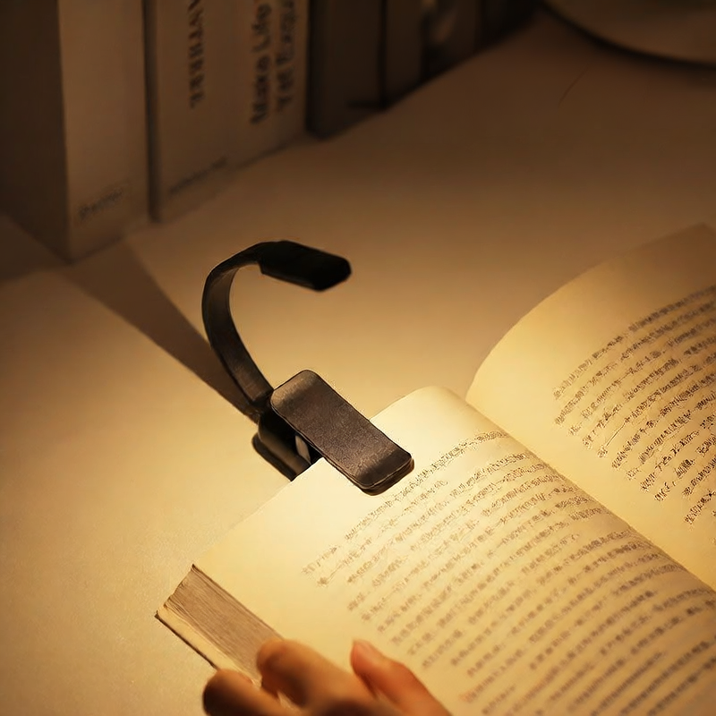 Book holder lamp