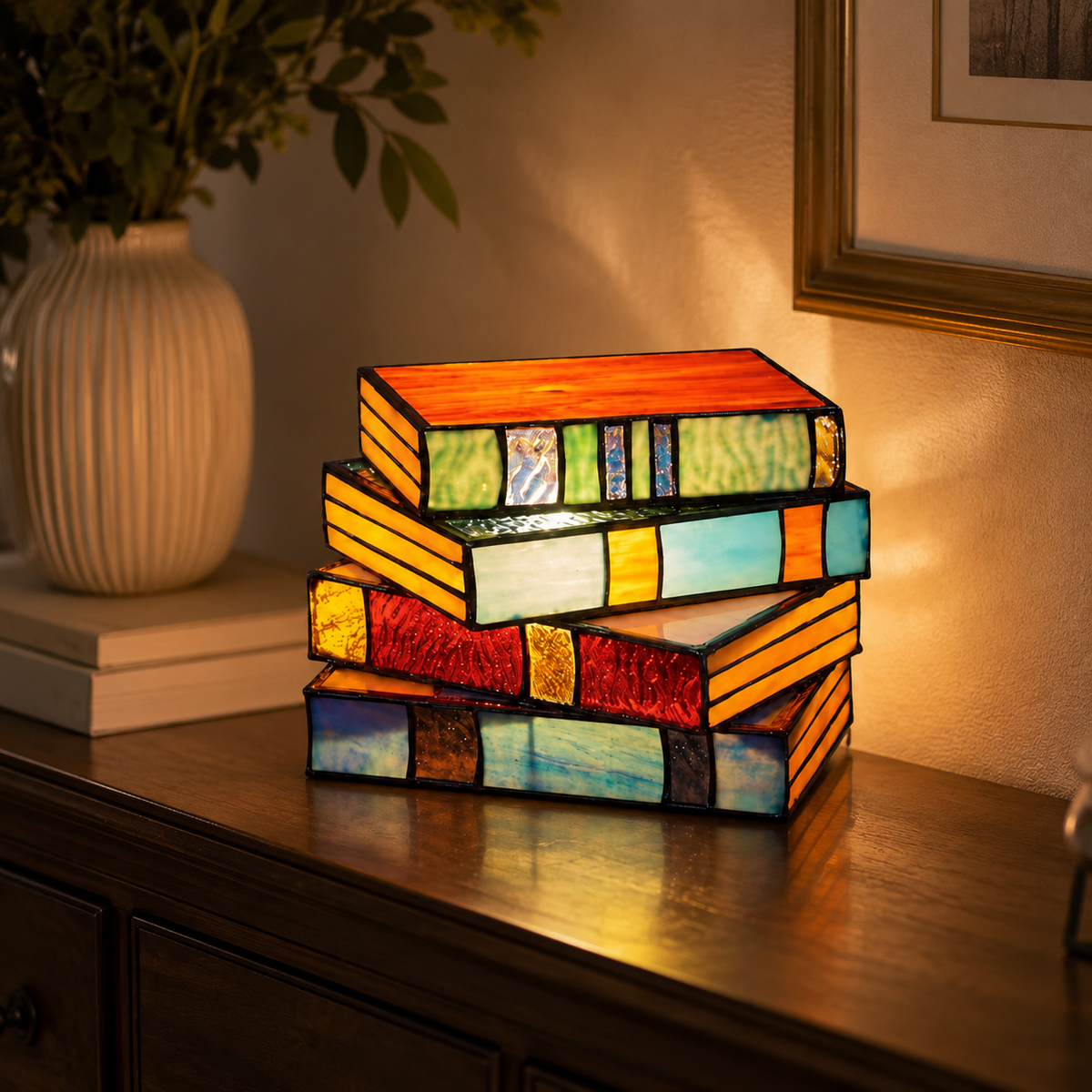 Book LED Table Lamp