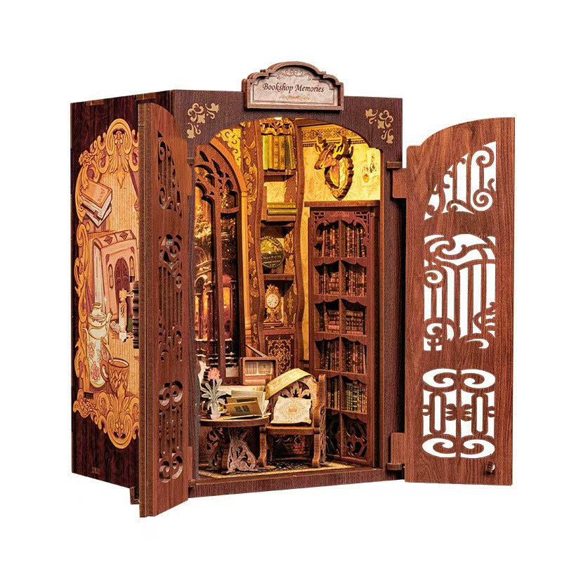 DIY Miniature Bookstore Book Nook