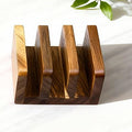 Acacia Wood Book-Shaped Cutting Board